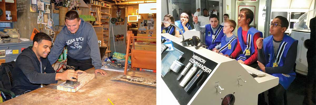 Grammer school children at class